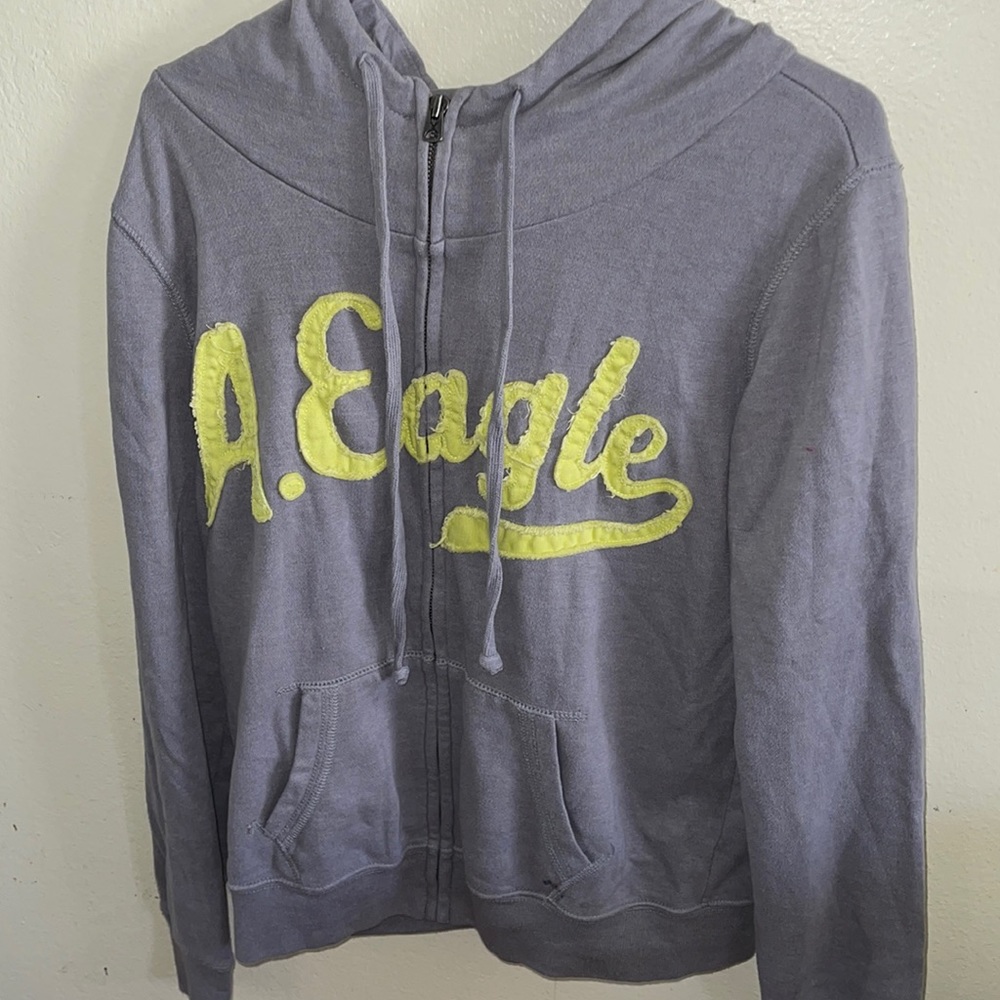 Grey zipper jacket